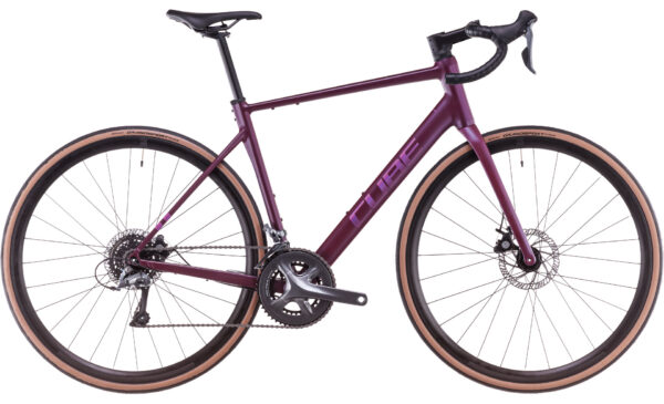 BICICLETA CUBE ATTAIN PRO HYPERPURPLE HELIO 2025 50 cm