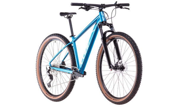 BICICLETA CUBE ATTENTION PRO METALLICTEAL WHITE 2025 cadru XL (22") - roti 29" - imagine 2