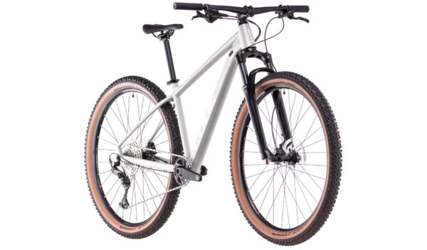 BICICLETA CUBE ATTENTION PRO SWITCHGREY WHITE 2025 cadru XL (22") - roti 29" - imagine 2