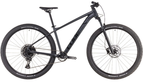 BICICLETA CUBE ATTENTION SLX BLACKMETAL BLACK 2025 cadru XL (22") - roti 29"