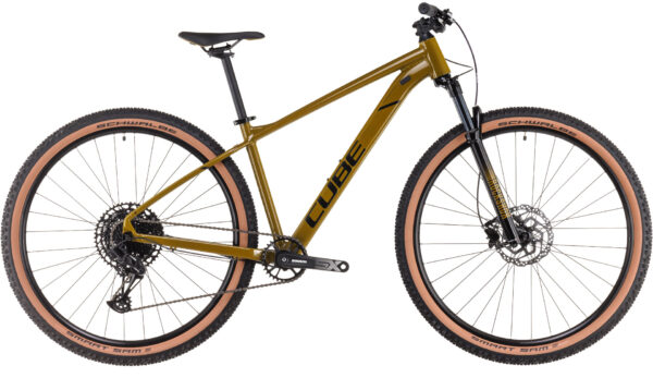 BICICLETA CUBE ATTENTION SLX WILLOWGREEN BLACK 2025 cadru S (15") - roti 27.5"