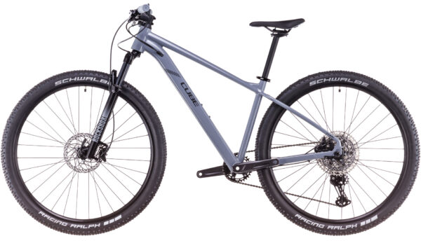 BICICLETA CUBE REACTION PRO SMOKE BLACK 2025 cadru XXL (24") - roti 29" - imagine 5